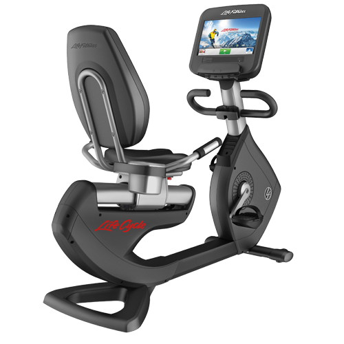 Life Fitness 95R Recumbent Exercise Bike Elevation Series Discover SE
