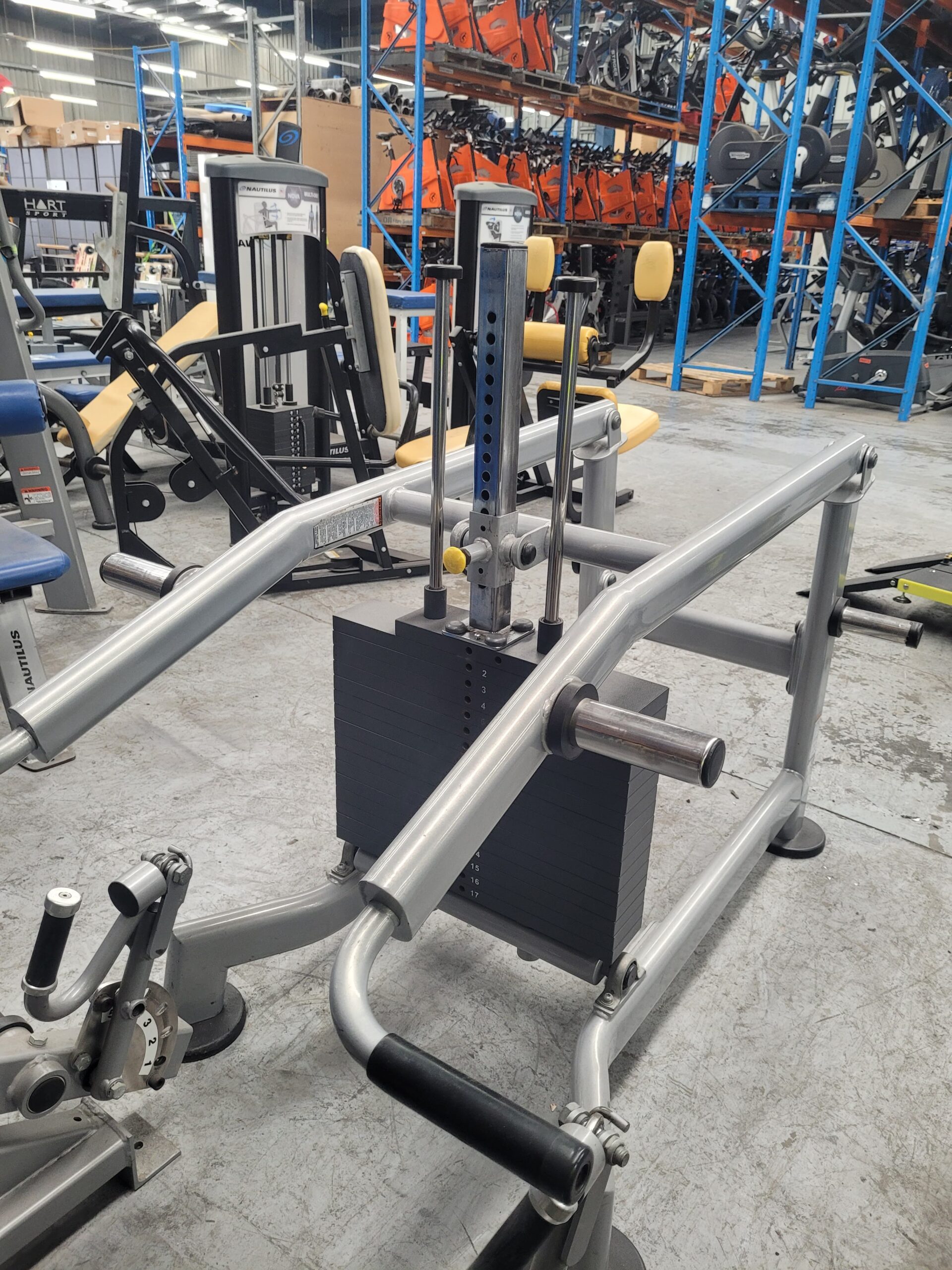 Calgym Shoulder Shrug Pin Loaded