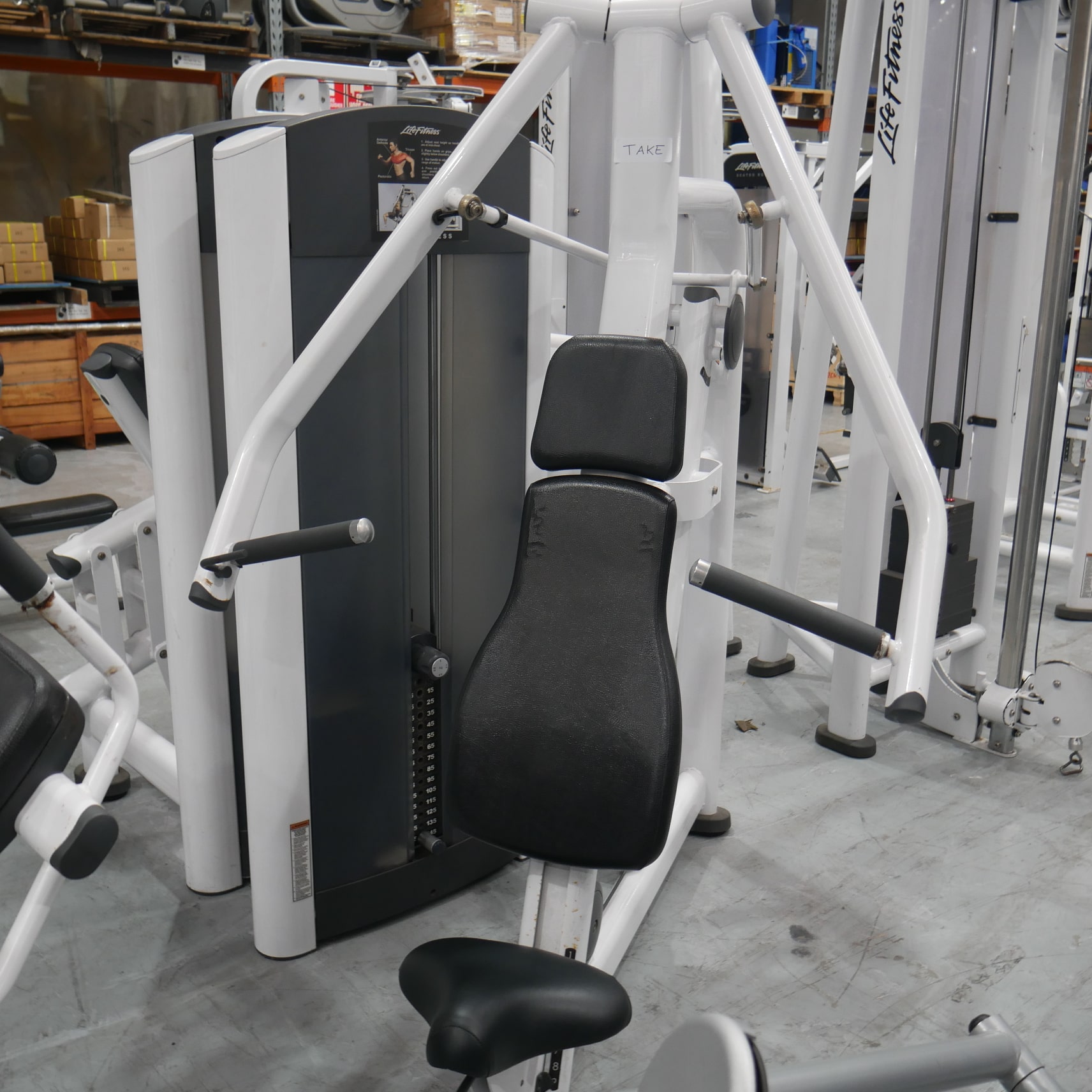 Life Fitness Signature Chest Press Grays Fitness
