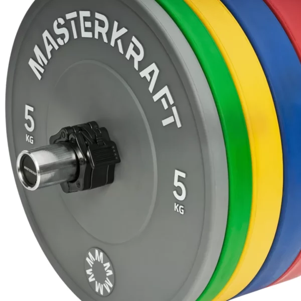 Masterkraft Elite Bumper Plates - Various Weights - Image 2