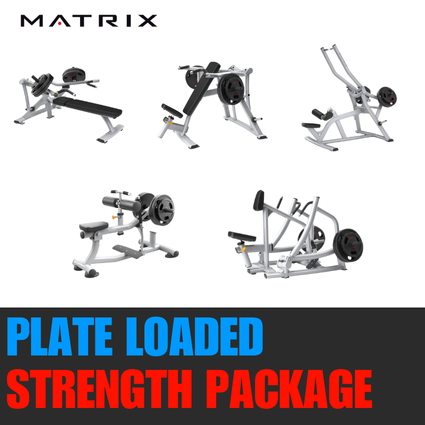 Matrix Magnum Plate Loaded Strength Package – Red Upholstery