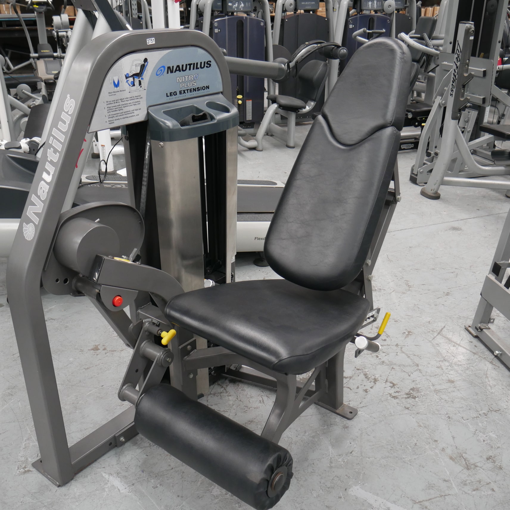 Nautilus Leg Extension Grays Fitness