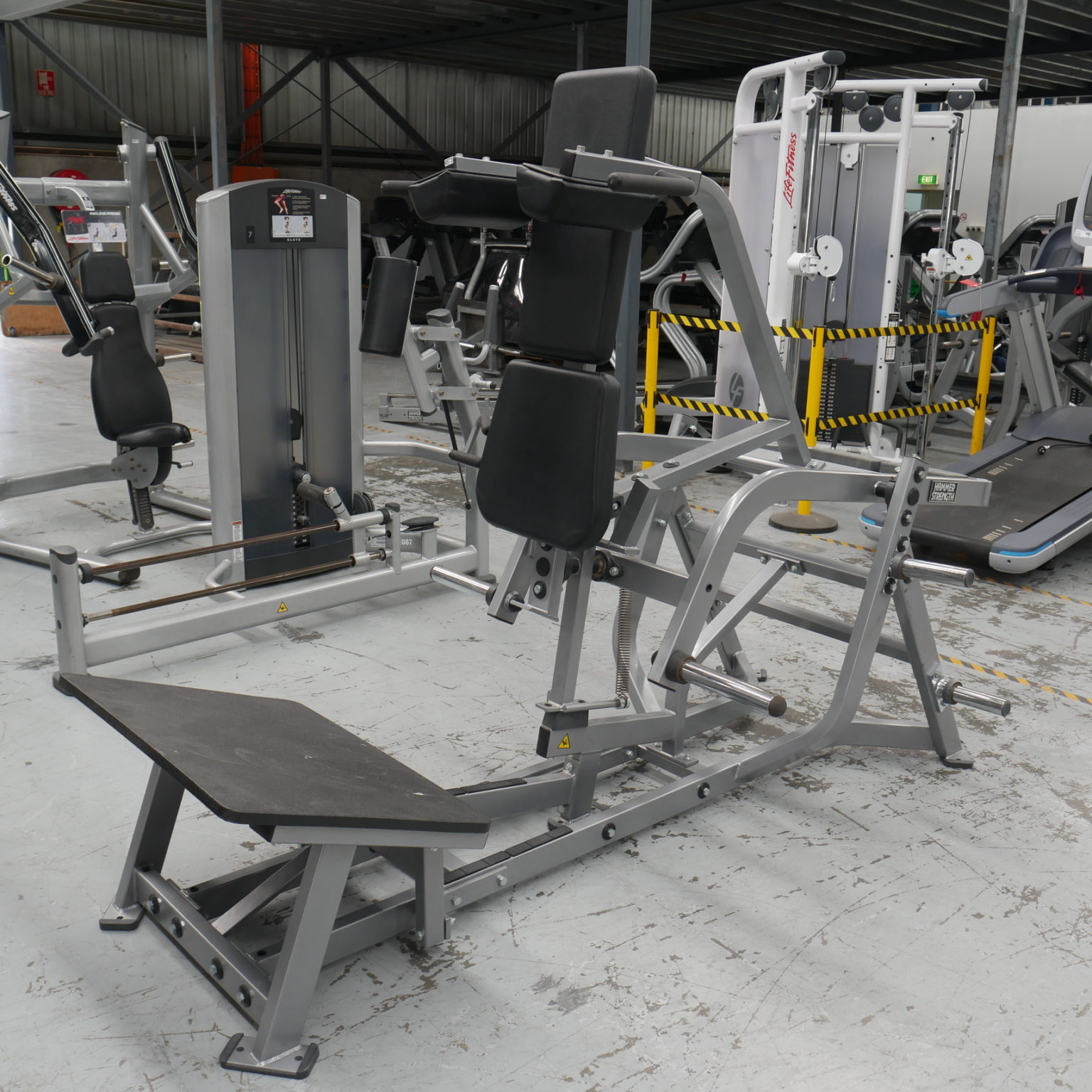 Hammer Strength V Squat Grays Fitness