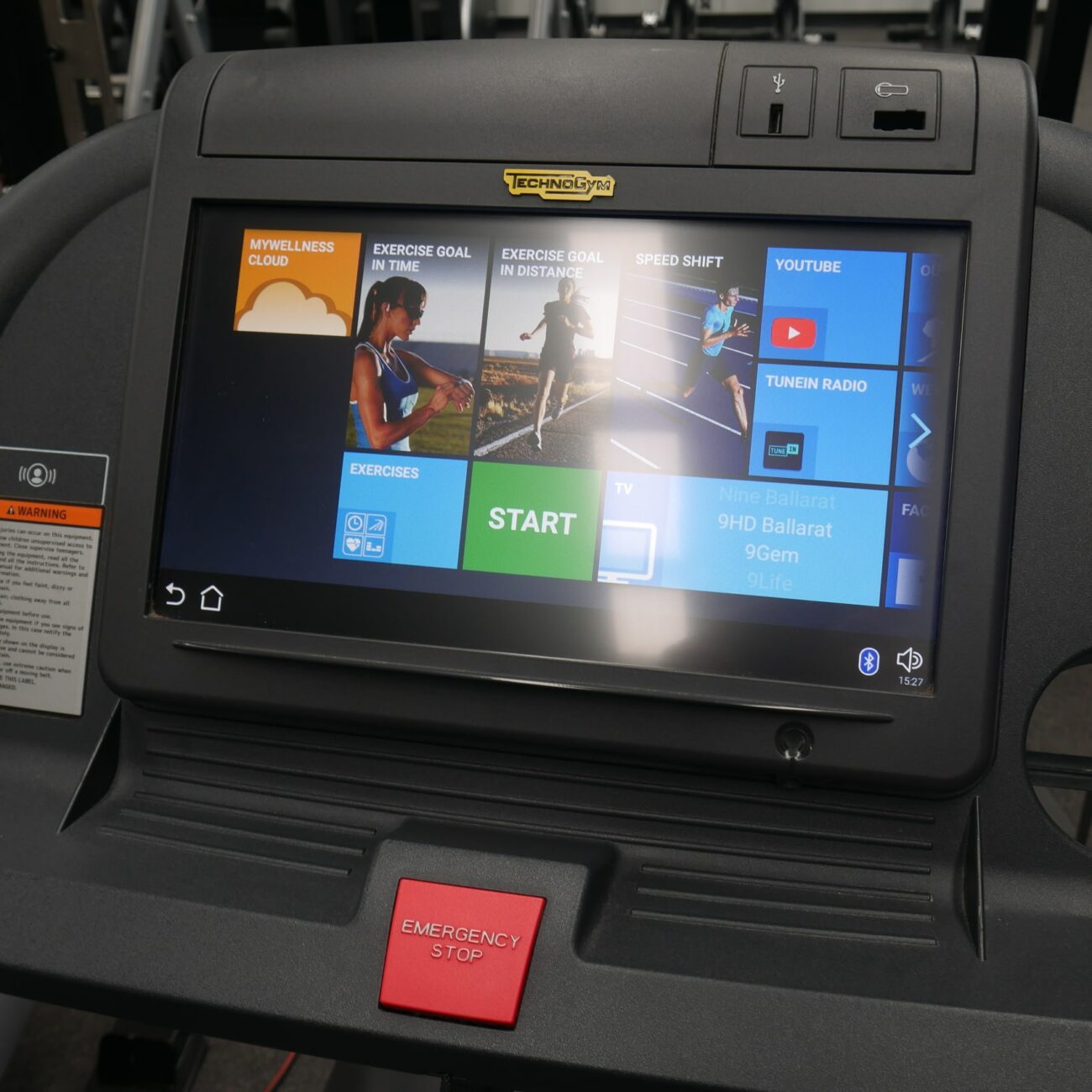 Technogym Excite 700 Touch Screen