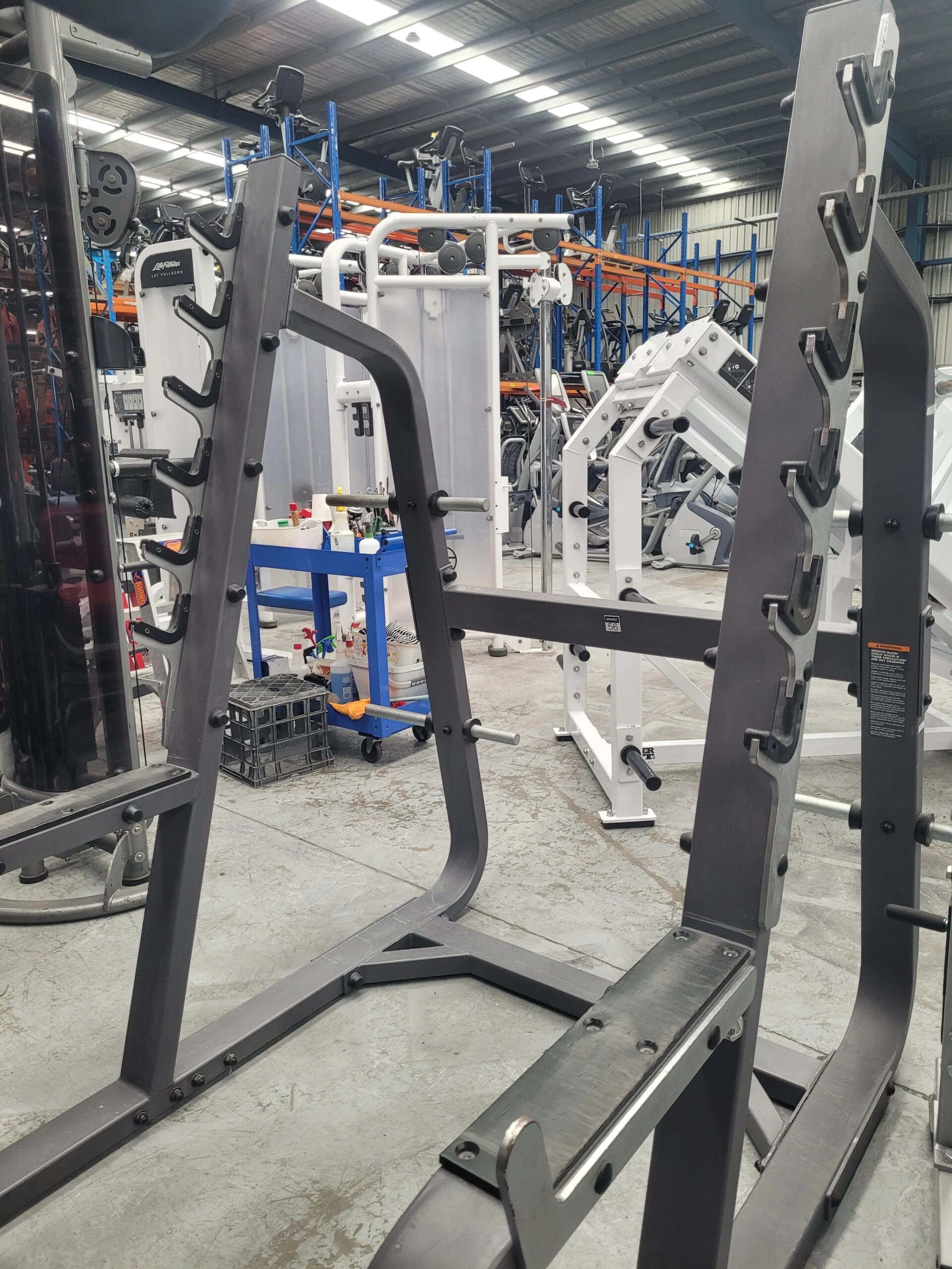 Precor Discovery Olympic Squat Rack - Image 3