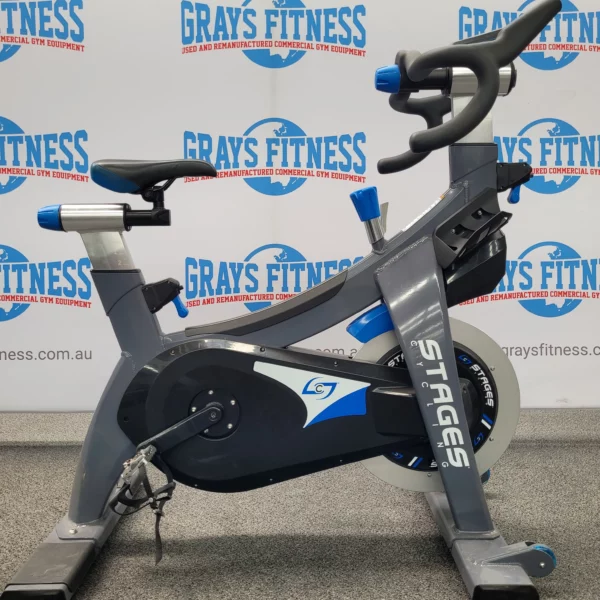 Stages SC3 Indoor Spin Exercise Bike No Console Grays Fitness