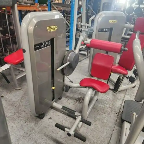 Technogym-Element-Lower-Back-Red