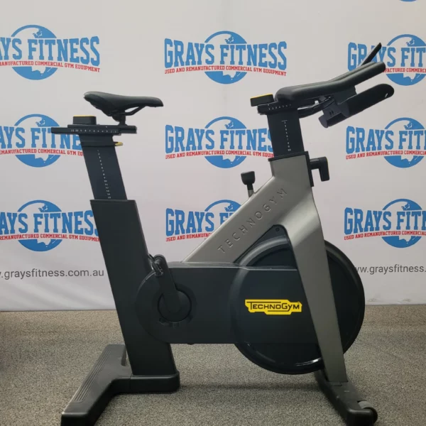 Technogym Group Cycle Connect Spin Bike with Console Grays Fitness