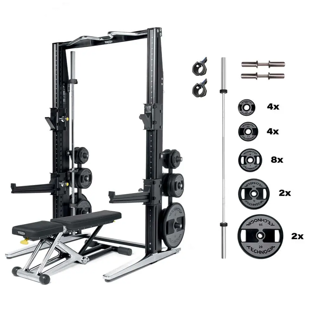 Technogym Power Personal - Half Rack Power Rack with Weights - Image 2