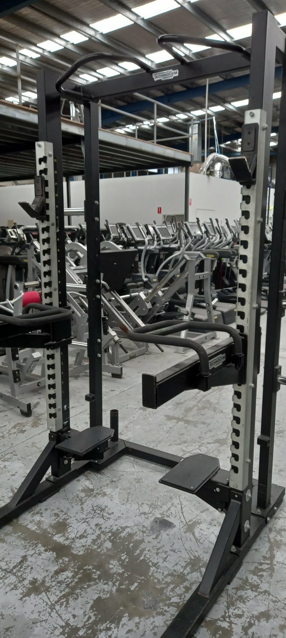 Technogym Pure Strength Olympic Half Rack Grays Fitness