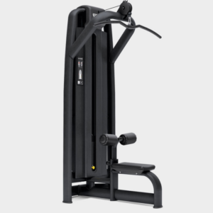 Technogym Selection Lat Pulldown - Silver Frame Navy Upholstery