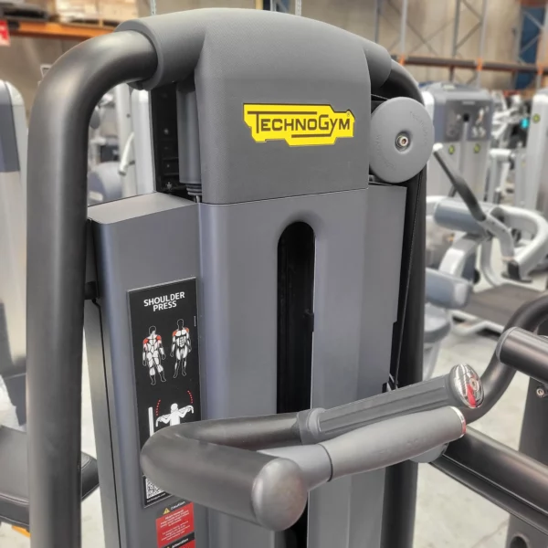 Technogym Selection Shoulder Press - Silver Frame - Image 3