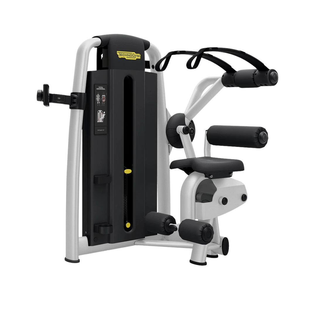 Technogym Selection Total Abdominal Silver Frame Navy