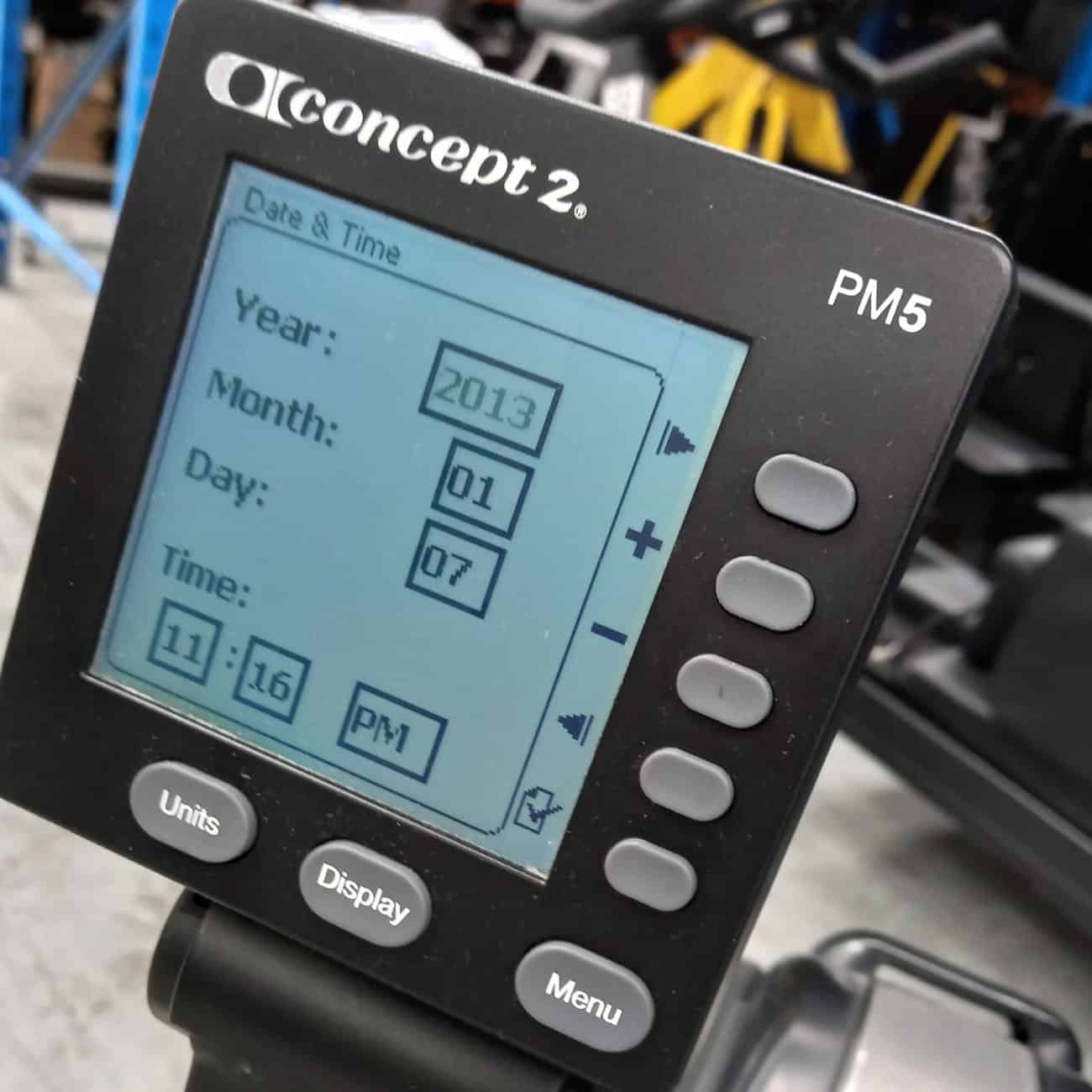 Concept 2 Rower with PM5 Console