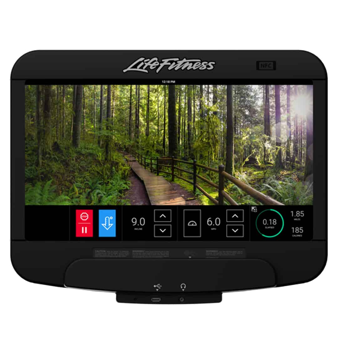 Life Fitness Integrity S Base Treadmill with Discover SE3 HD - Image 2