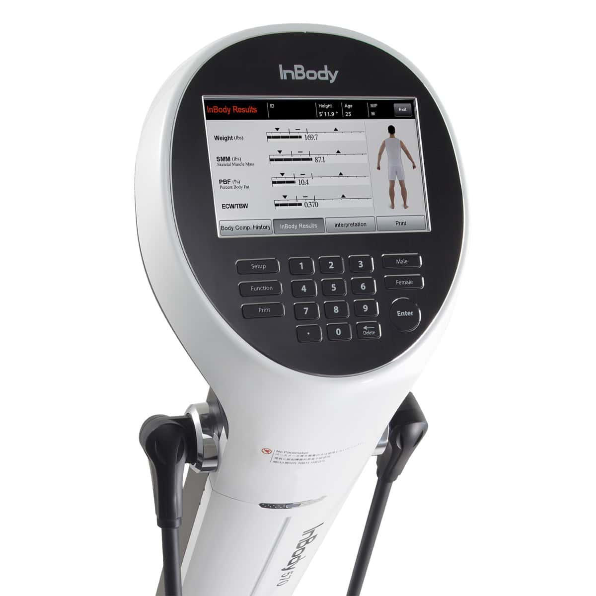 Explore the InBody 570 Biometric Composition Analyser