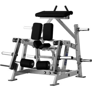 iso lateral kneeling leg curl plate