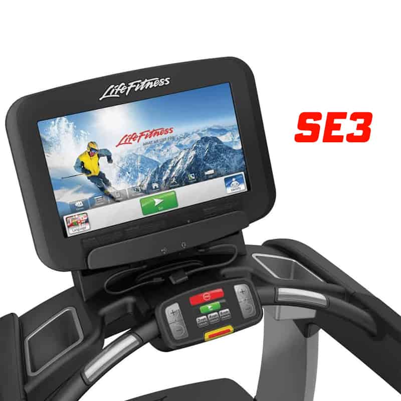 Life Fitness 95T Treadmill Elevation Series Discover SE3 LCD Touch Screen