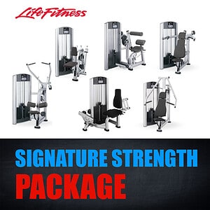 Life Fitness Gym Fitout Signature Series Strength Package