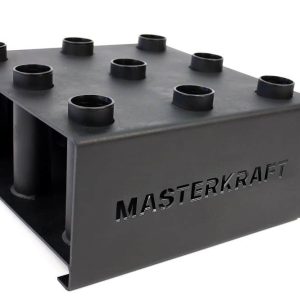 masterkraft mk bbelstbx s barbell storage box