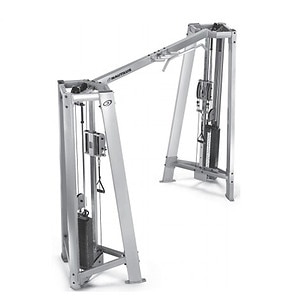 Nautilus Dual Cable Crossover Model F3CC - Commercial Free Weights Cable Crossover Tower