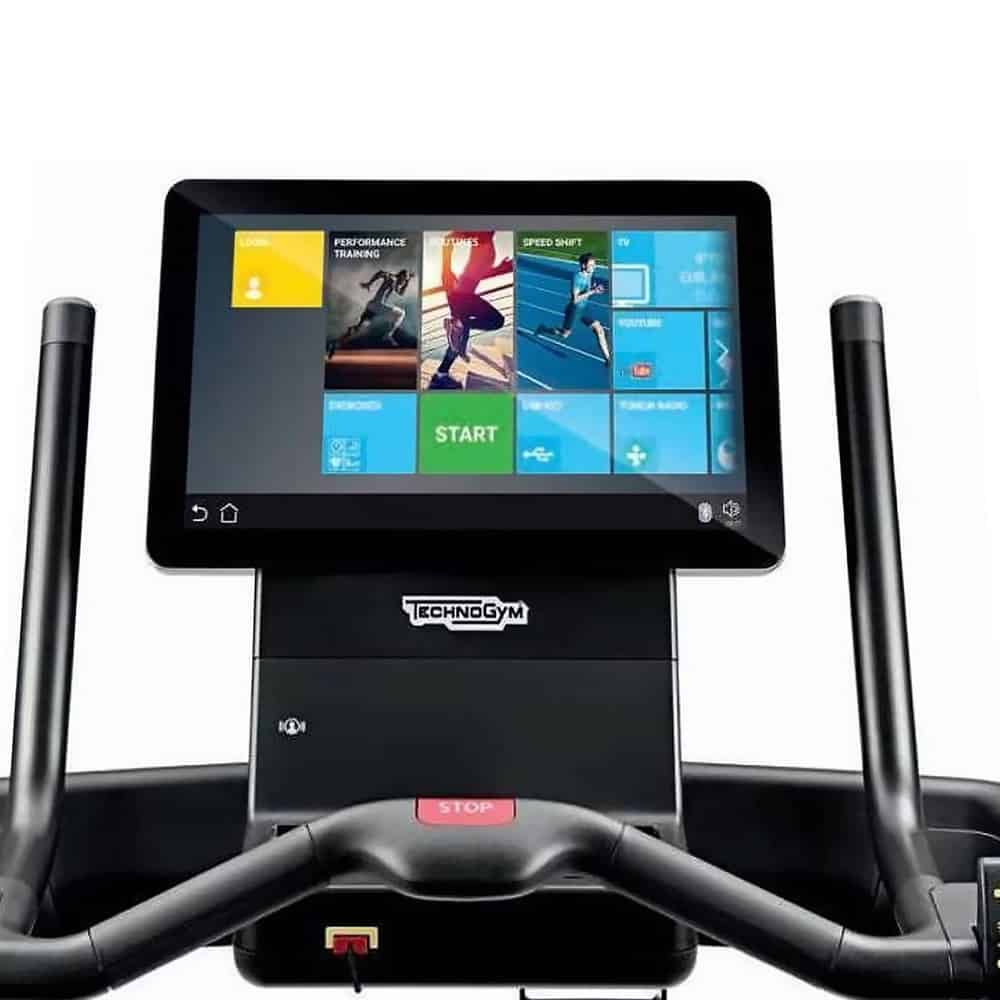 Technogym Skillrun Unity Treadmill with LCD Touch Screen – Professional Treadmill for Gym and Clubs